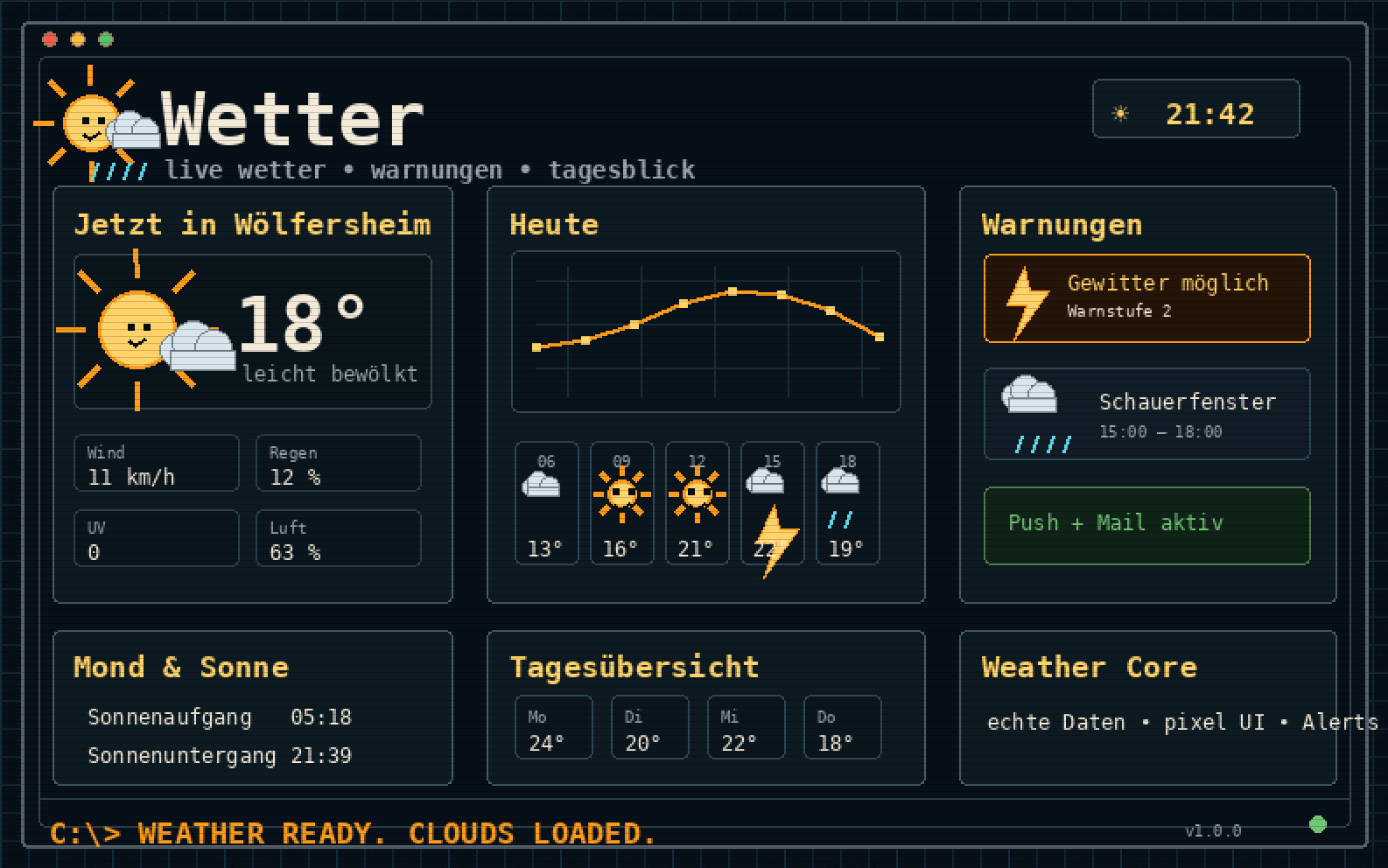 Vorschaubild zu Unwetterzentrale